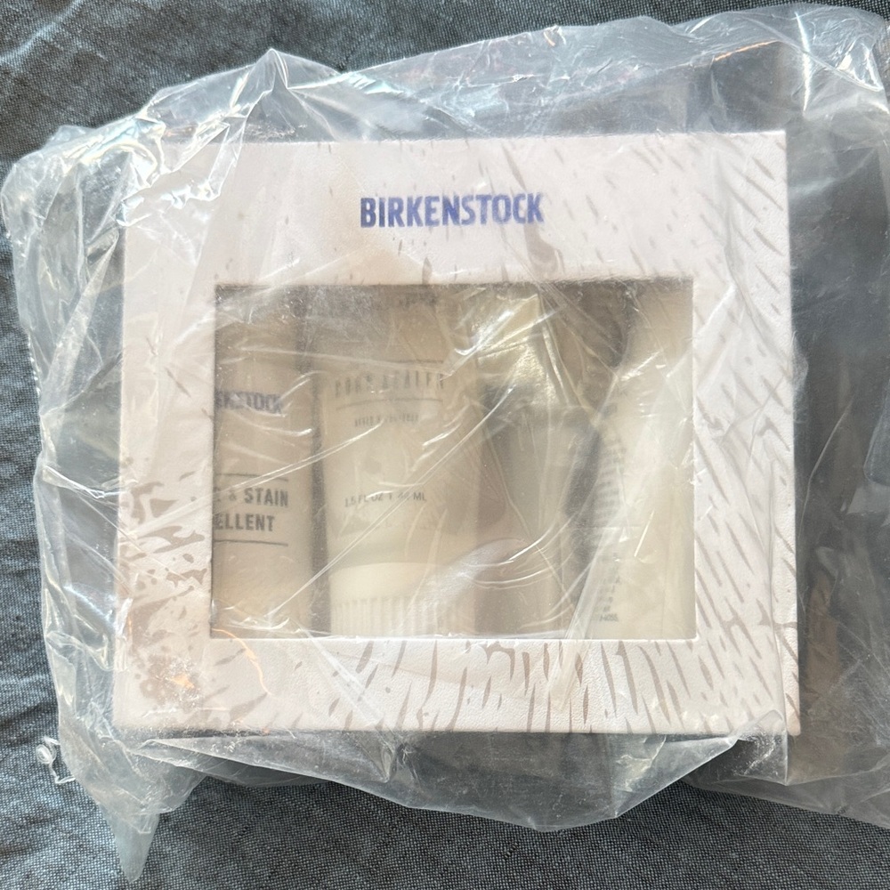 Birkenstock White Shoe Care Set